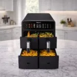 Air Fryer Double Stack 2en1 2400W 10L + écran tactile couleur Multismart | MS-AF2310 – قلاية هوائية مولتي سمارت 10 لتر 2400 واط MS-AF2310