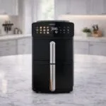 Air Fryer Double Stack 2en1 2400W 10L + écran tactile couleur Multismart | MS-AF2310 – قلاية هوائية مولتي سمارت 10 لتر 2400 واط MS-AF2310