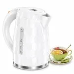 Bouilloire Electrique sans fil 1.8L 1800W PlanetSat PKT-188 Blanc – غلاية ماء كهربائية بلانيت سات 1.8 لتر 1800 واط أبيض PKT-188