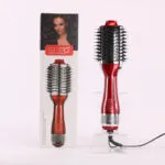 Brosse soufflante One Step Professional 1000W ENZO Original EN-4115 Rouge – فرشاة شعر كهربائية إنزو 1000 واط أحمر EN-4115