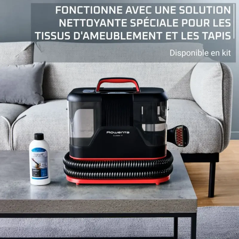Nettoyeur Détacheur Portable 400W À Réservoir Amovible 1.8L Clean It Rowenta IN5012F0