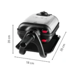 Gaufrier Électrique 1200W Professionnel Avec Thermostat Réglable Et Plaques Amovibles Tefal WM756D12 – آلة الحلويات تيفال 1200 واط WM756D12