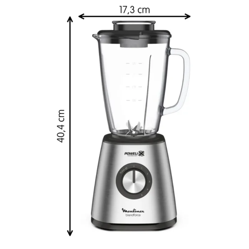 blender Moulinex 800W - 6 vitesses - 1,75L Moulinex original LM439D10