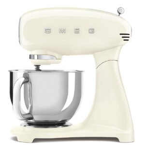 Robot pâtissier Smeg 800W SMF02CREU CREME