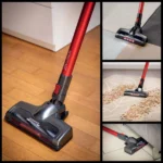 Aspirateur sans fil KENWOOD original 22.2 V 160W Aspirateur balai vertical 2 en 1 SVM12 Rouge – مكنسة كهربائية كينوود 160 واط أحمر