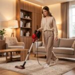 Aspirateur Balai 3 en 1 Avec Accessoires 2000W 1L 4.3M Bergmann BVC3200 – مكنسة كهربائية بيرغمان 1 لتر 2000 واط BVC3200