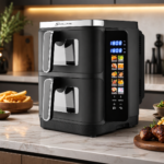 Airfryer double stack Digital 11L 2800W Avec Fenêtre Visible Schalleng AMB-31AF – قلاية هوائية 11 لتر 2800 واط AMB-31AF