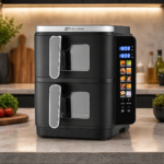 Airfryer double stack Digital 11L 2800W Avec Fenêtre Visible Schalleng AMB-31AF – قلاية هوائية 11 لتر 2800 واط AMB-31AF