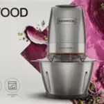 Hachoir inox Électrique 500W Avec Bol Inox 0.6L Et 4Lames Kenwood Original CHP62.700SI – مفرمة لحم كينوود 0.6 لتر 500 واط إينوكس