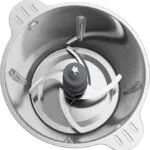 Hachoir inox Électrique 500W Avec Bol Inox 0.6L Et 4Lames Kenwood Original CHP62.700SI – مفرمة لحم كينوود 0.6 لتر 500 واط إينوكس