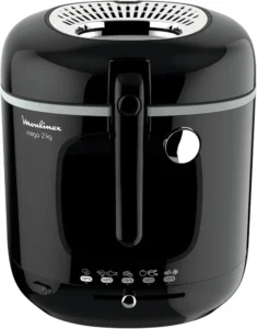 Friteuse Moulinex Classique Mega XXL, 2Kg, 1800W, Inox/Noir - AM480870