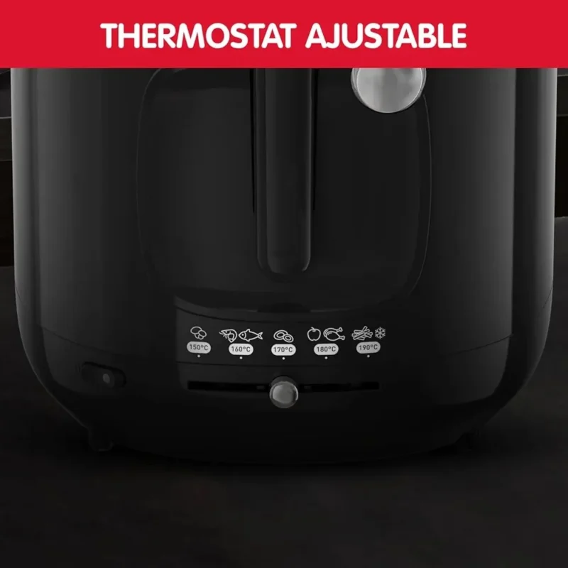 Friteuse Moulinex Original Classique Mega XXL, 2Kg, 1800W, Inox/Noir - AM480870