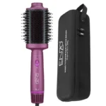 Brosse 2 en 1 - Brosse soufflante et Brosse Lissante Professional 1500W 2 en 1 ENZO Original EN-4110 rose – مكواة شعر إنزو 1500 واط وردي EN-4110