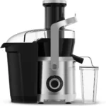 Maison / Cuisine Centrifugeuse De Fruits Et Légumes 0.8L 1000W Avec Large Ouverture 85Mm Et Système Anti-Goutte Nutri XXL Moulinex JU660D30 – عصارة كهربائية مولينكس 0.8 لتر 1000 واط JU660D30