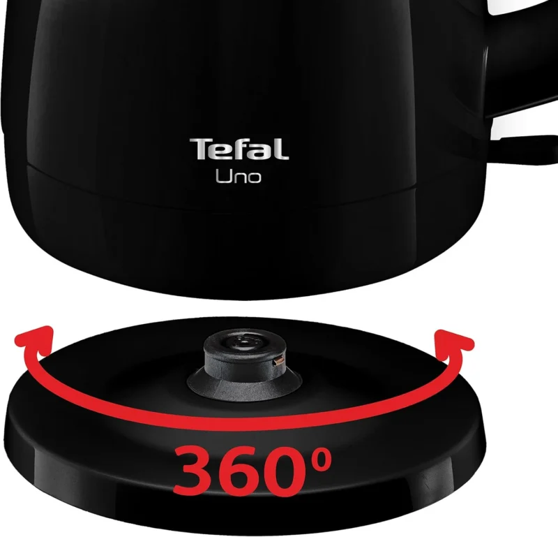 BOUILLOIRE TEFAL Uno 1.5L 2400W KO1508DE NOIR