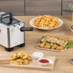 FRITEUSE SEMI-PROFESSIONNELLE TEFAL original -3 L-2200 W- EASY PRO PREMIUM FR338070 – قلاية هوائية تيفال 3 لتر 2200 واط FR338070
