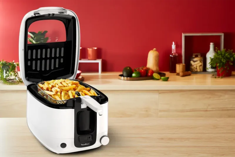 Friteuse Électrique 2.2l 1800w Avec Filtre À Odeurs Moulinex AM314010