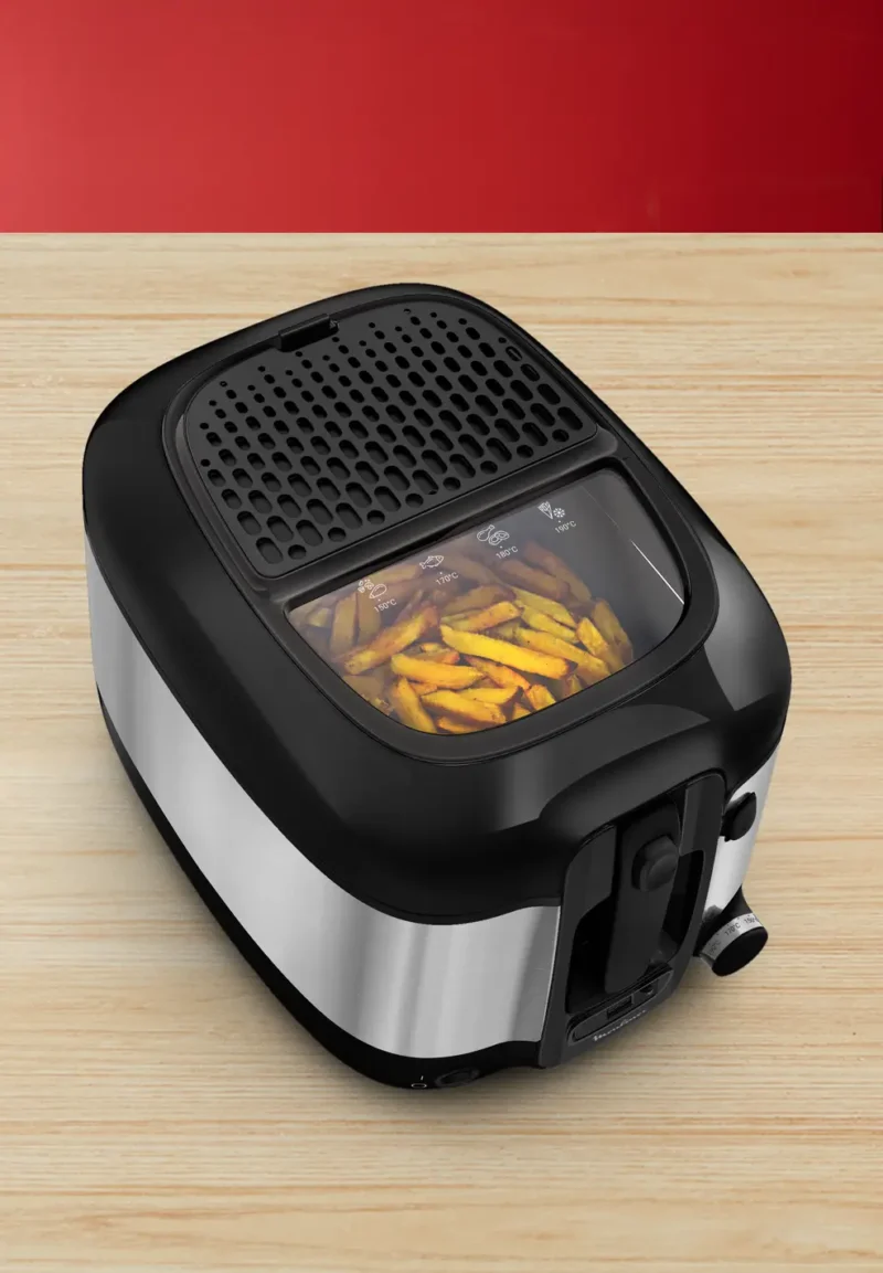 FRITEUSE MOULINEX SUPER UNO 1.5KG  INOX/NOIR AM316D10