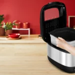 FRITEUSE MOULINEX SUPER UNO 1.5KG INOX/NOIR AM316D10 – قلاية هوائية مولينكس أسود إينوكس AM316D10