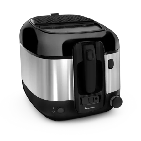 FRITEUSE MOULINEX SUPER UNO 1.5KG  INOX/NOIR AM316D10