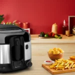 FRITEUSE MOULINEX SUPER UNO 1.5KG INOX/NOIR AM316D10 – قلاية هوائية مولينكس أسود إينوكس AM316D10