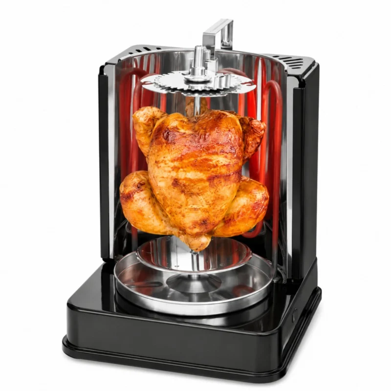 Multi-grill Electrique vertical 3en1 Rôtisserie & Chawarma Bomann DVG 3006 CB