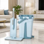 Balai clean magique 2 en 1 avec 2 Recharge Cleantex BM0370 Vert – آلة تنظيف كلينتكس أخضر BM0370