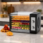 Déshydrateur alimentaire de fruits et légumes 6 Niveaux 400W Multismart MS-FD1106 – فرن ميكروويف مولتي سمارت 400 واط MS-FD1106