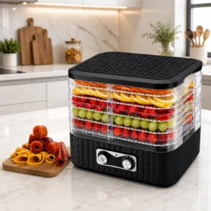 Déshydrateur alimentaire de fruits et légumes 5 Niveaux 400W Multismart MS-FD1015