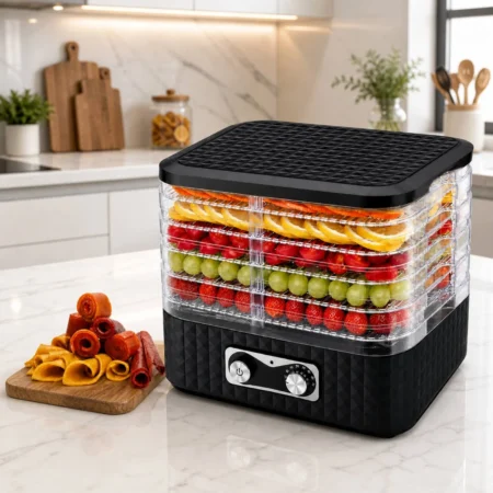 Déshydrateur alimentaire de fruits et légumes 5 Niveaux 400W Multismart MS-FD1015