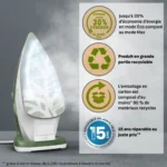 Fer à Repasser Vapeur Calor original , 50 g/min ,2800W Jusqu'à 30 % d'économie d'énergie Easygliss ECO Energy FV5781 – مكواة كالور 2800 واط FV5781