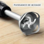 Mixeur Plongeant 1000W Avec Technologie Powelix Et 20 Vitesses Quickchef+ Moulinex DD673810 – خلاط يدوي مولينكس 1000 واط DD673810
