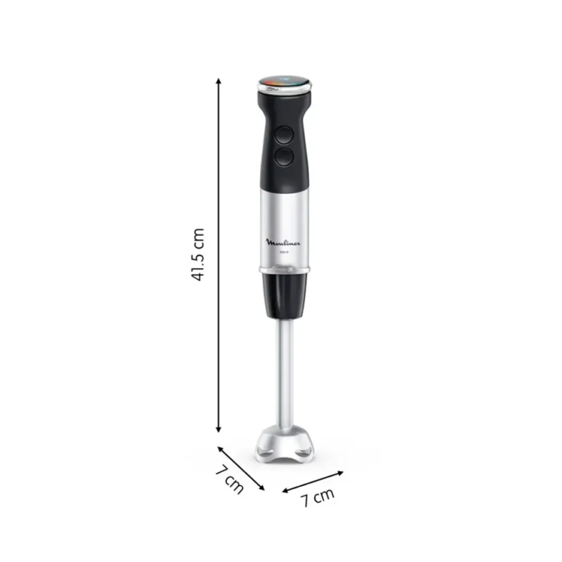 Mixeur Plongeant 1000W Avec Technologie Powelix Et 20 Vitesses Quickchef+ Moulinex DD673810