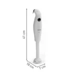Mixeur Plongeant 350W À Lames Inox Zelkrom Tefal HB12AN10 Blanc – خلاط يدوي تيفال 350 واط أبيض إينوكس HB12AN10