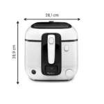 Friteuse Électrique 2.2l 1800w Avec Filtre À Odeurs Moulinex AM314010 – قلاية هوائية مولينكس 2.2 لتر 1800 واط AM314010