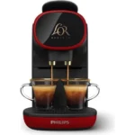 Machine à Café sans Capsules Reconnaissance des Capsules Doubles Philips L’Or Barista Sublime Original Rouge LM9012/51 – آلة قهوة فيليبس أحمر LM9012