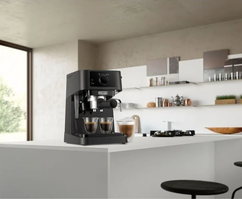 Cafetière A Bras DELONGHI original Stilosa 1100W Delonghi EC230BK- Noir