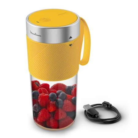Mini Blender portable, sans fil, 300 ml Moulinex Original LM1C0210
