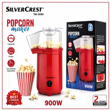 Machine a popcorn 40G 900W SilverCrest TM-2090
