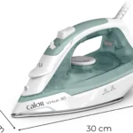 Fer À Repasser À Vapeur 2000W 240mL Avec Chauffe Rapide 30s Et Semelle Céramique Calor FV2C42C0 – مكواة كالور 2000 واط سيراميك FV2C42C0