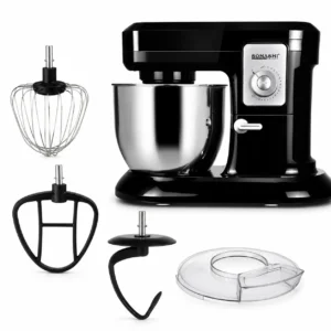 Pétrin Professionnel 1600W avec 3 Accessoires SONASHI SMX-138 Noir Garantie 24 Mois
