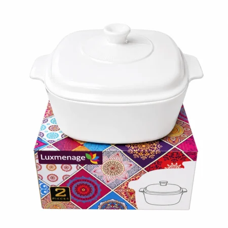 Soupière avec Couvercle Carré 2.5L Luxmenage