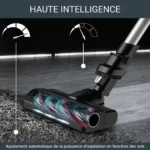 Aspirateur Balai Sans Fil 250W Avec Autonomie de 45 Minutes Et Technologie Avancée Rowenta 9.60 RH2037WO – مكنسة كهربائية روينتا 250 واط RH2037WO