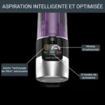 Aspirateur Balai Sans Fil 250W Avec Autonomie de 45 Minutes Et Technologie Avancée Rowenta 9.60 RH2037WO – مكنسة كهربائية روينتا 250 واط RH2037WO