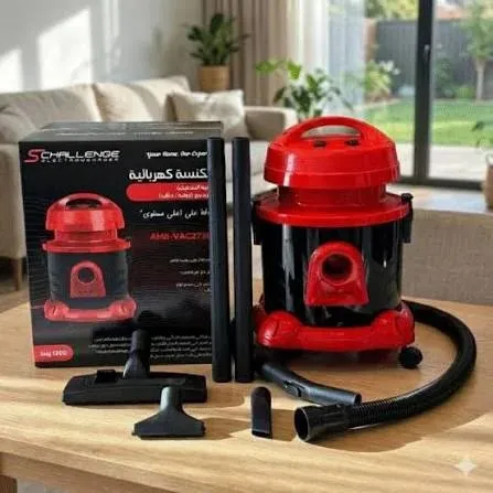 Aspirateur a eau et poussière 1200W 15L (7L poussière / 9L eau sale),  Schallenge AMB-VAC2750