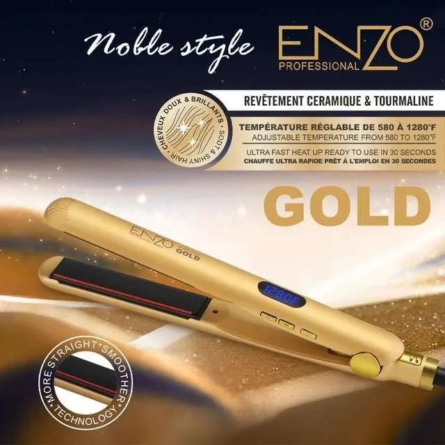 Lisseur professionnel 1280°F pour Kératine et protéine ENZO EN-3981