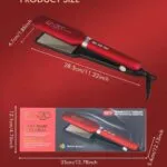 Lisseur Plaque Titanium 980°F Pour Kératine Et Protéine Enzo EN-3121 – مكواة شعر إنزو EN-3121