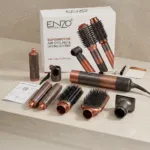 Kit De Coiffage 4En1 1500W Avec Technologie Ionique FlexStyle Enzo EN-4131 – أجهزة التجميل إنزو 1500 واط EN-4131