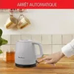 Bouilloire Électrique Sans Fil 2400W 800mL Avec Filtre Anti-calcaire Et Arrêt Automatique Simpleo Moulinex BY153B10 – غلاية ماء كهربائية مولينكس 2400 واط BY153B10