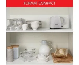 Bouilloire Électrique Sans Fil 2400W 800mL Avec Filtre Anti-calcaire Et Arrêt Automatique Simpleo Moulinex BY153B10